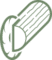 cutting wooden log icon