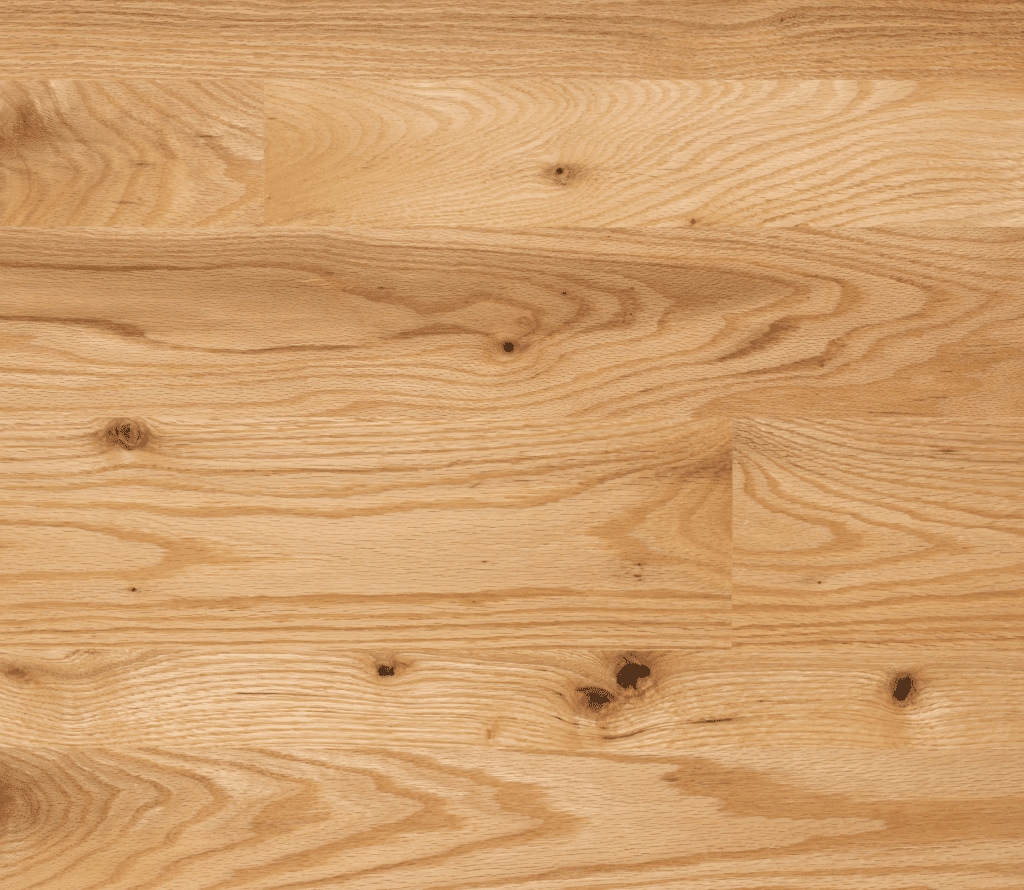 Red Oak Character Unfinished flooring sample