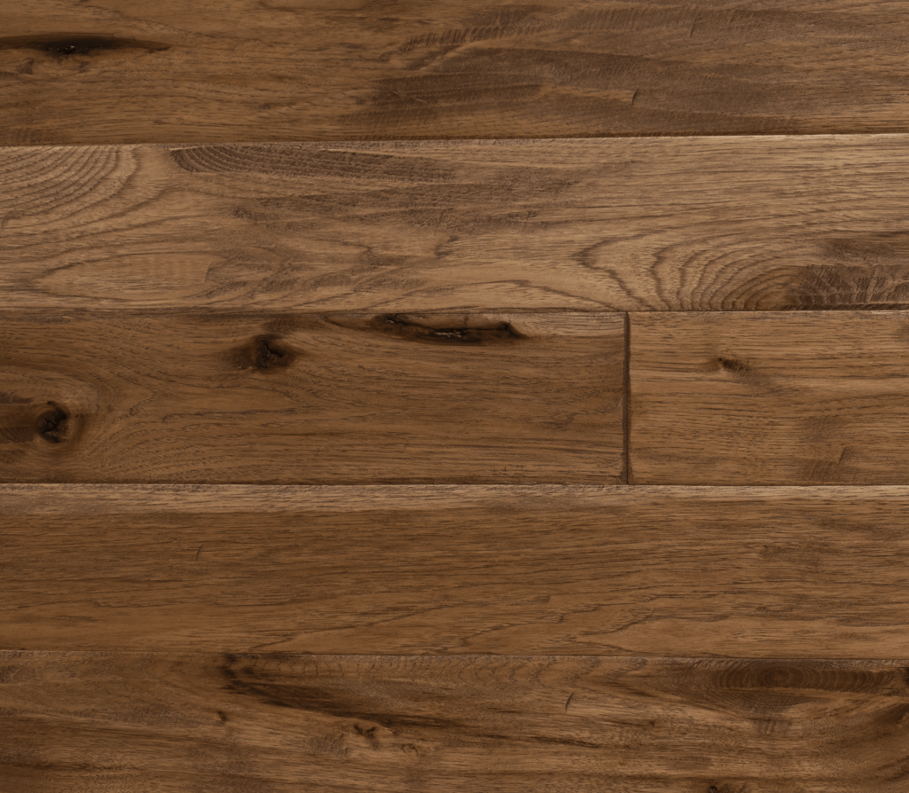Hickory Character Prefinished Hickorynut flooring sample