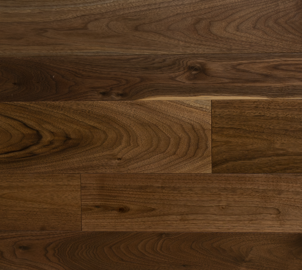 Character Walnut Prefinished Natural flooring sample