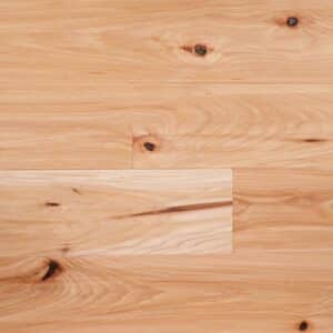 Country Worn textured Hickory Character Unfinished flooring sample