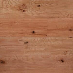 Country Worn textured Red Oak Character Unfinished flooring sample